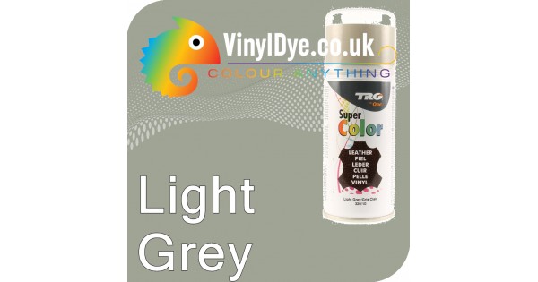 TRG Light Grey Vinyl Dye Plastic Paint Aerosol 150ml